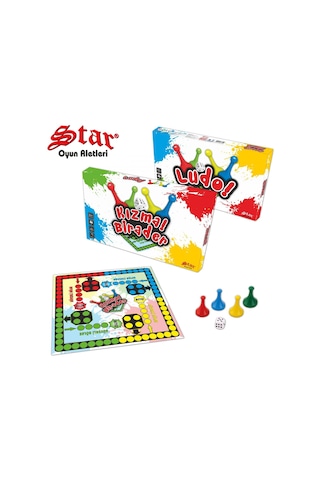 Star Grup Oyun Kızma Birader Orta Boy Eğlenceli Aile Kutu Oyunu