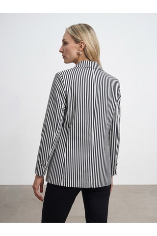 Dilvin 60806 Düz Kesim Blazer-gri