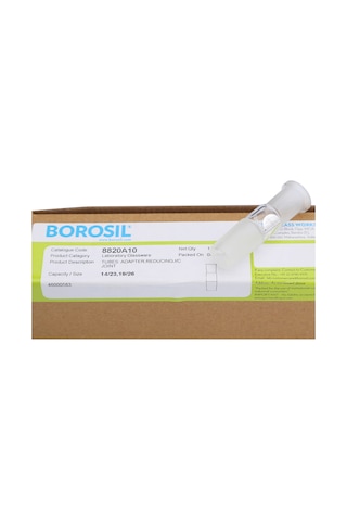 Borosil Cam Küçültme Adaptörü 14 23 - 19 26 Şilifli