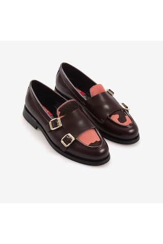 Rouge Kadın Loafer 5328-02 Bordo