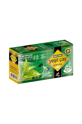 Shiffa Home Yeşilçay Süzen Poşet Çay 20 x 2 G