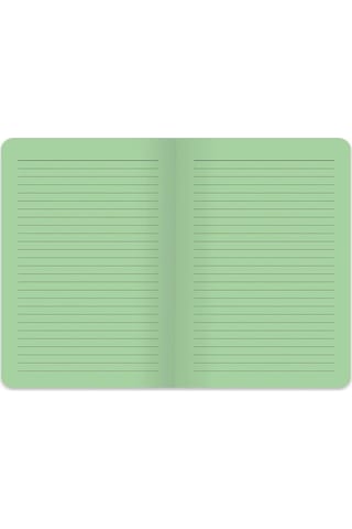 Keskin Color Hisli Şeyler A5 80 Yp. Renkli Sayfa Yeşil Çizgili Defter 500643-99
