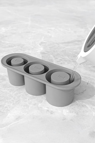 Digithome Silikon 3 Boy Bardak Buz Kalıbı Thn76930 Antrasit