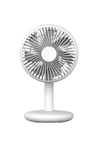 Lyon Masaüstü Fan Ofis Öğrenci Yurdu Taşınabiler Fan - Beyaz