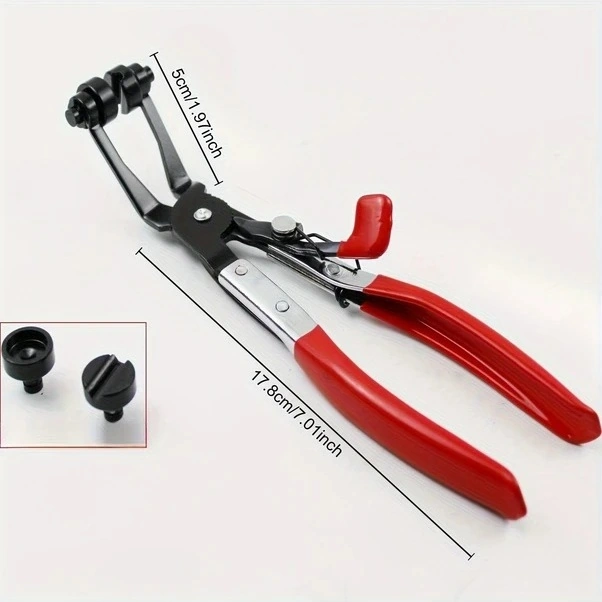 Trendooze Parça Boru Kelepçesi Pensleri Düz Ve Açılı Başlı Dar Alan Tamir Aletleri Sunshine022 2 Adet