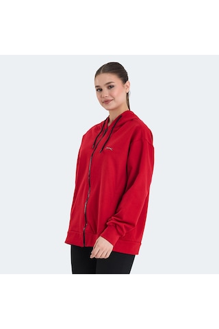 Slazenger KATHLEENA IN Kadın Sweatshirt Kırmızı