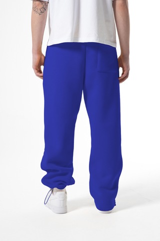 Flaw Atelier Baggy Eşofman Altı-28818 Saks Mavi