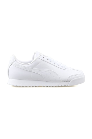 Puma 353572-21 Roma Basic Unisex Spor Ayakkabı - Açık Gri - Beyaz