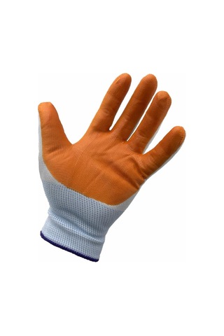 12 Adet L-xxl Genel Maksatlı Nitril Koruyucu İş Eldiveni Sarı