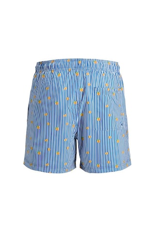 Jack&jones Jack Jones Şort Mayo Maui Breeze Mini Stripe Mavi