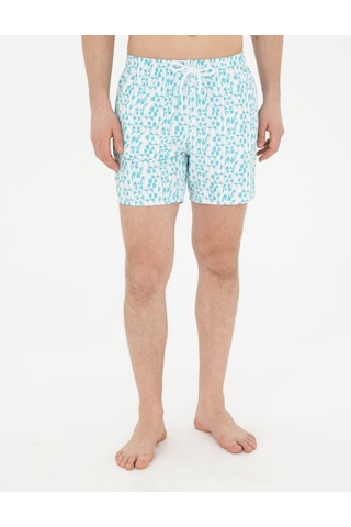 Pierre Cardin Erkek Aqua Deniz Şortu 50289009-vr007 Turkuaz