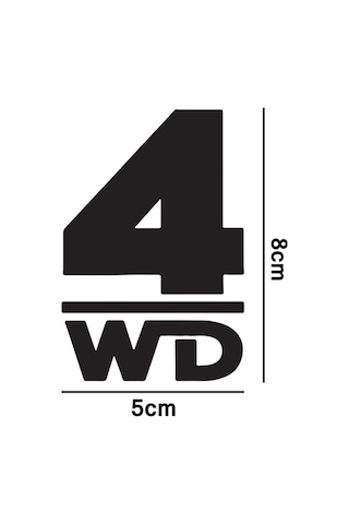 Dacia Duster 4Wd Sticker (389093231)