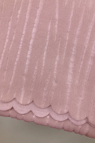 Su Yolu Emboss Koltuk-çekyat Örtüsü 2 Adet Pembe Emo0006 Çok Renkli