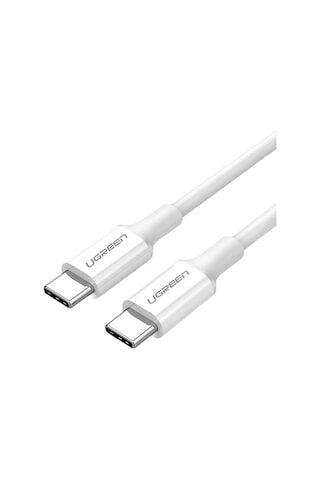 Ugreen Usb-c To Usb-c 100w 5a Qc Pd Hızlı Şarj Kablosu 2 M Beyaz