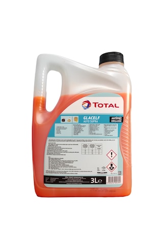 Total Glacelf Auto Supra Organik Konsantre Antifriz 3LT (2 ADET)