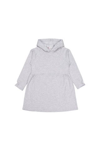 Civil Girls Kapişonlu 6-9 Yaş Elbise Karmelanj