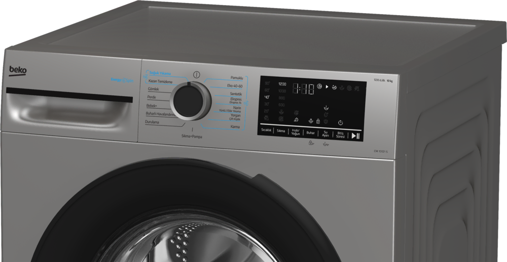 Beko CM 10121 S 10 KG 1200 Devir Çamaşır Makinesi