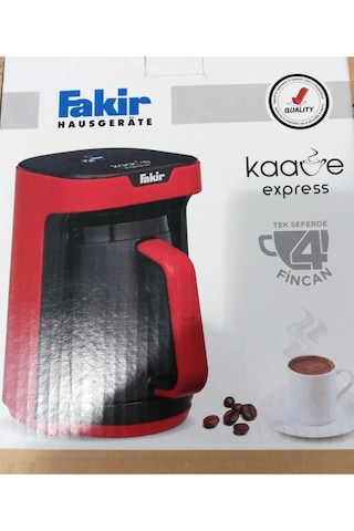 Fakir Kaave Express Türk Kahvesi Makinesi Rouge Kırmızı (Teşhir)
