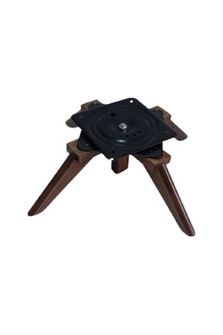 Ceviz Berjer Ayağı Döner Tablalı