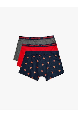 Koton 3'lü Boxer Seti Baskı Detaylı Çok Renkli Lacivert 5wlm90085mk Lacivert