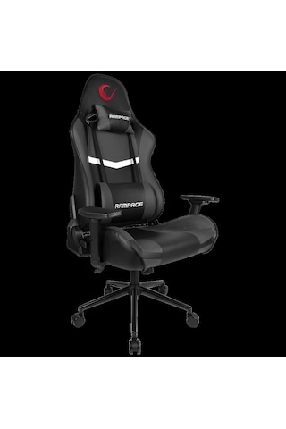 Rampage Kl-r56 3d Kol Tam Dökme Süngerli Siyah/gri Oyuncu Koltuğu