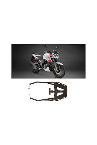 Tvs Apache Rtr 200 Motosiklet Arka Çanta Demiri