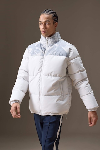 Defacto Defactofit Su Geçirmez Oversize Geniş Kalıp Fermuarlı Rüzgar Geçirmez Şişme Mont E9493ax25wngr493 Gri