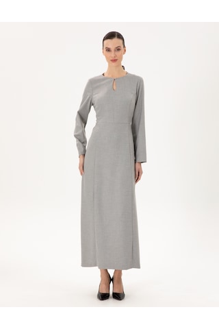 Pierre Cardin Kadın Açık Gri Elbise Dokuma 50294217-vr001 Açık Gri