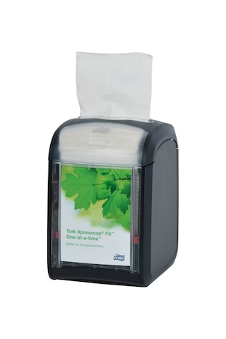 Tork Xpressnap Fit Masaüstü Peçetelik Siyah 272900 Siyah