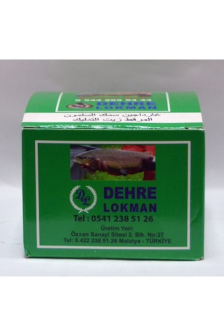 Dehre Lokman Alabalık Yağı Kremi 100 ML