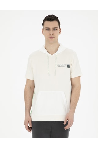Pierre Cardin Erkek Ekru Sweatshirt 50282265-vr019 Ekru