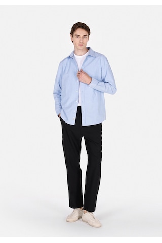Colin's Colins Regular Fit Shirt Neck Düz Erkek Mavi Uzun Kol Gömlek Cl1073845 Cl1073845 Q1.v2 Lbl Açik Mavi