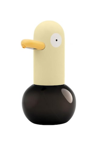 Xiaaokeji Köpük Sabunluk Temassız Ördek Şeklinde Sabunluk 400ml Sarı