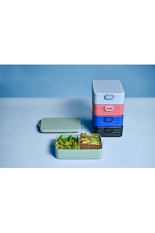 Rosti Lunchbox Take A Break Large A, Plastik, Nordic Pembe, 25,5 X 17 X 6,5 Cm Bakır