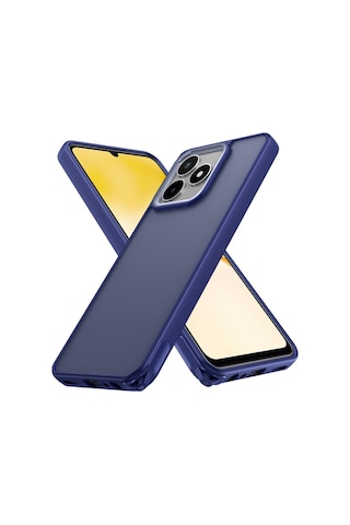 Realme C53 İçin Uyumlu Buzlu Tasarım Sararmaz Tpu Kılıf