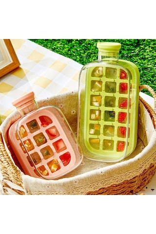 45660 Set Hava Fritözü Mıknatıs Silikon Toka Hızlı Çıkarma Hava Fritözü Yeşil