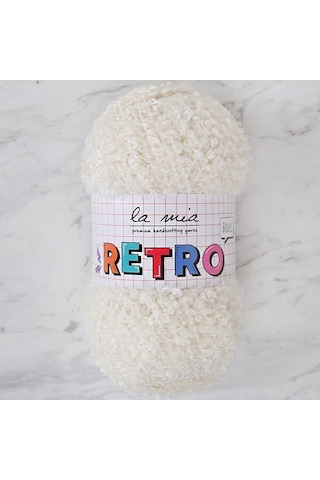La Mia Retro Krem El Örgü İpi - Lm1011