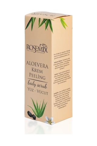 Rosemix - 154 - - Alovera Krem Peeling 120 Ml - 2 Adetlik - Matxzngz - Set Ürün