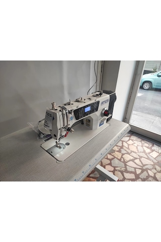 As-a4 Ames İplik Kesicili Elek. Düz Makina 80 Cm Mini Masa Beyaz