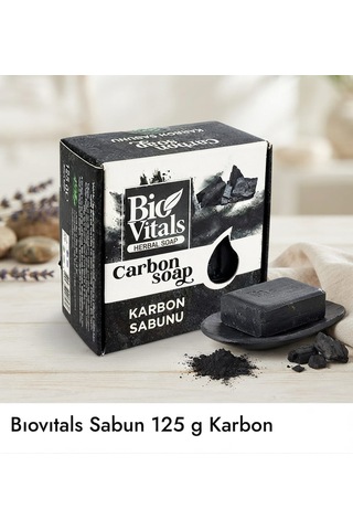 Biovitals Sabun 125 G Çeşitleri Karbon