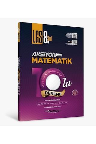 Lgs 8. Sınıf Aksiyon Matematik 10'lu Genel Deneme