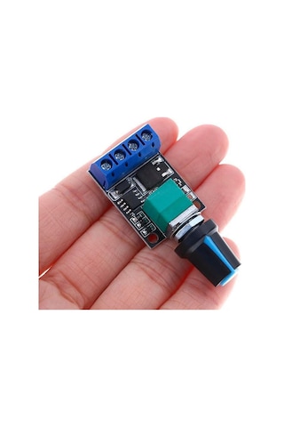 5v / 16v 10a Mini Dc Motor Sürücü Hız Kontrol Devresi 0-100% Pot Kontrollü Pwm Açma Kapama