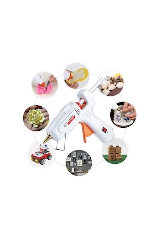 Sn-807 Elektrikli Silikon Tabancası Ayarlanabilir Anahtarlı 60w/100w Çift Güç Ayarı Hızlı Isınma