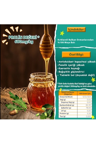 Meşe Balı 260 Gram