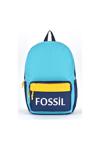 Fossil Unisex Çok Gözlü Günlük Seyahat Okul Sırt Çantası Turkuaz 9504