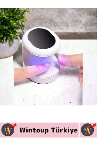 Yüksek Kaliteli Tırnak Oje Protez Tırnak 60 Saniye Hızlı Kurutma Uv Led Işıklı Mini Tırnak Kurutucu