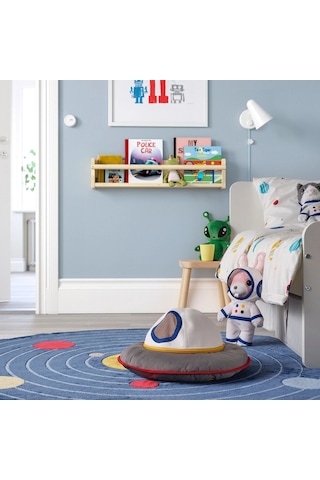 Ikea Aftonsparv Peluş Oyuncak 28 Cm Beyaz - Mavi - Pembe