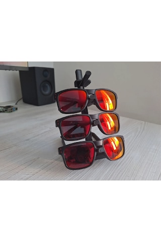 Masa Üstü Gözlük Tutucu Stand Siyah