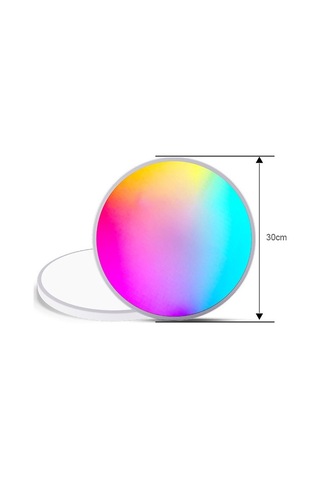 Sones Rgbcw Akıllı Graffiti Uygulaması Sesli Tavan Işığı, Gerilim: Ab Standardı 220v-240v