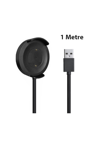 Xiaomi Mi Watch Color Wt06 Usb Şarj Kablosu (212354710)-Siyah